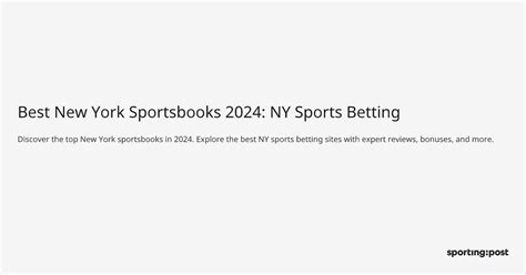 best new york sportsbooks|NY Sports Betting: Best New York Sportsbooks July 2024.